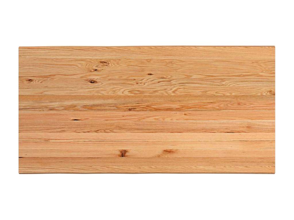 Tavolo da pranzo rettangolare in rovere massello marrone chiaro 23888PKBE