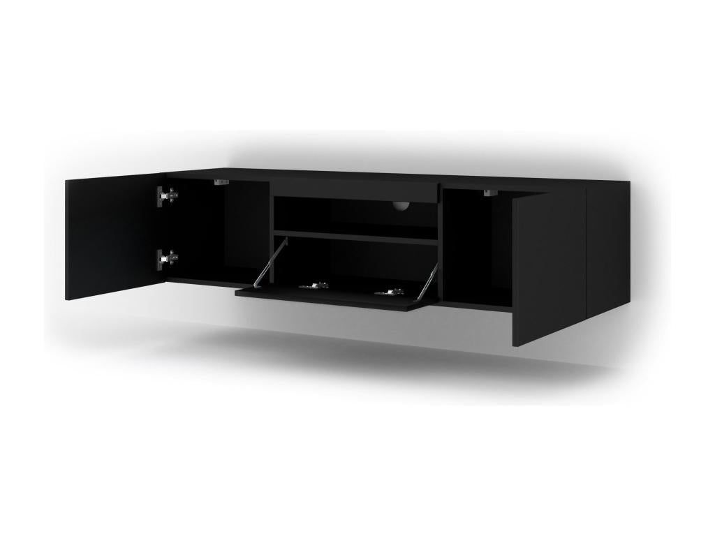 AURA RTV150 Supporto TV 3D 150x37x42 Nero 18365EUAR