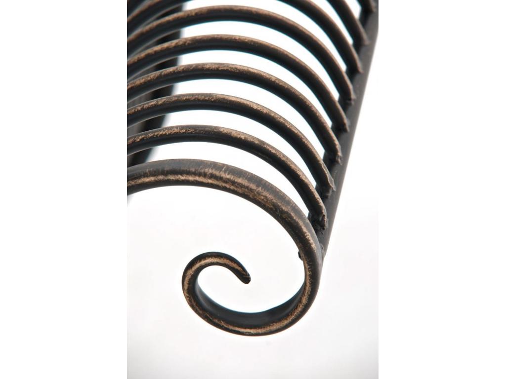 Panca da giardino - Metallo / Metallo - Bronzo - Maisonpuretop 27050AULG