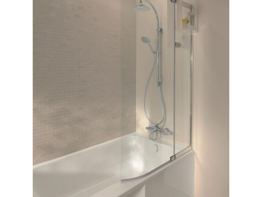 Parete doccia/vasca Artvivrestore con mensola, 160x85 cm, lato destro, 72929SZRQ