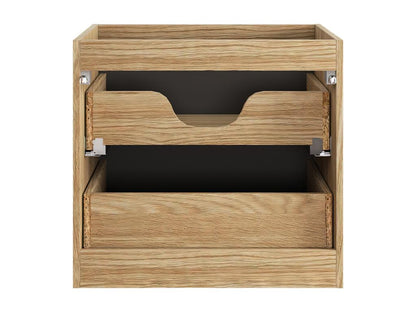 Mobile lavabo Calmetop da 60 cm in legno e nero 03796SYDZ