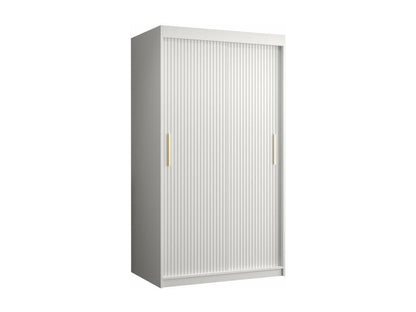 Maisonpuretop 100 Armadio Bianco 200x100x62cm Ante Scorrevoli Armadio 56017MWPY
