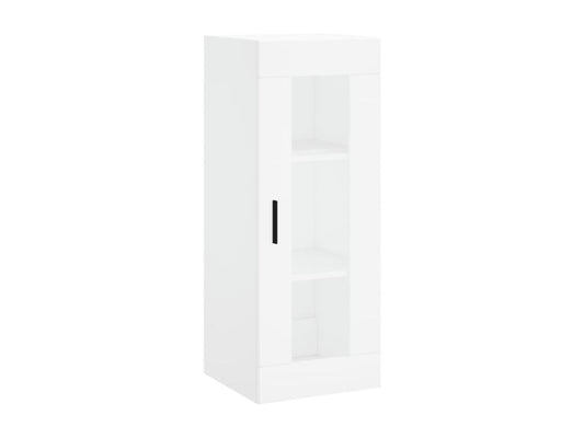 Credenza bianca 34,5x34x180 cm in legno ingegnerizzato 10619RTOX