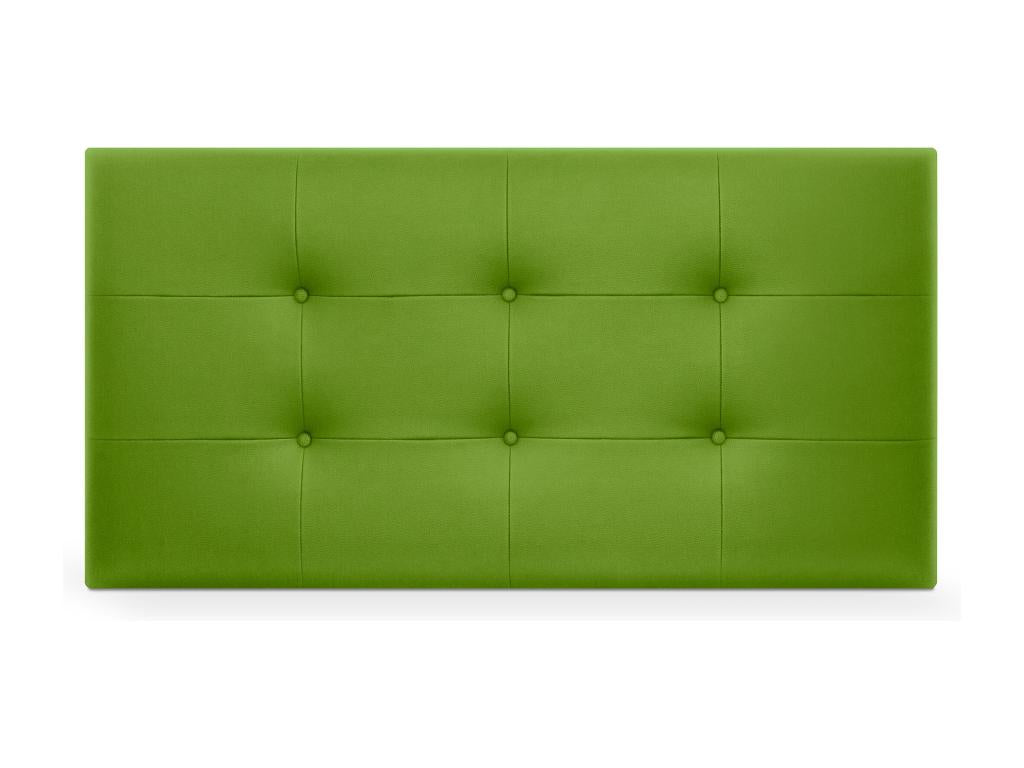 Maisonpuretop Testiera imbottita in similpelle 110x60cm per letto da 105cm - Verde 81286NVSX
