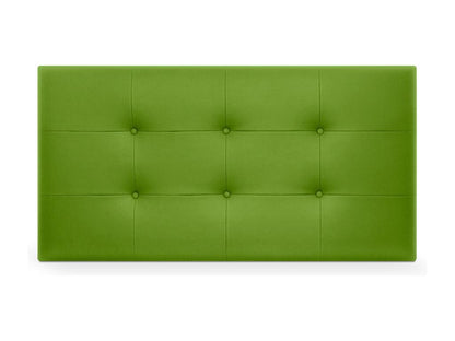 Maisonpuretop Testiera imbottita in similpelle 110x60cm per letto da 105cm - Verde 81286NVSX