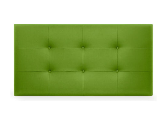 Maisonpuretop Testiera imbottita in similpelle 110x60cm per letto da 105cm - Verde 81286NVSX