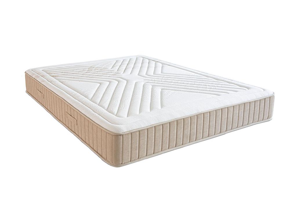 Artvivrestore - SYMPHONIE 2.0 Ready-to-Sleep Pack 140x200 cm - Materasso in memory foam, rete, accessori 76652JARQ