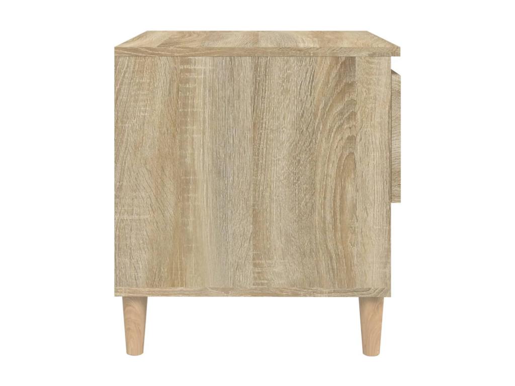 Comodini Calmetop Oak 2 pezzi 50x46x50cm Legno ingegnerizzato 73668POCP