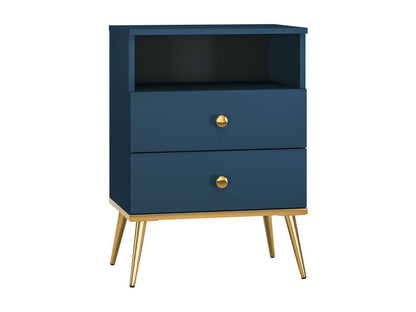 Comodino Marine NS50 2D 50x34x70 Blu 42158ZFKH