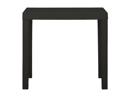 Artvivrestore Premium - Tavolo da giardino antracite 79x65x72 cm Plastica 64060LXNH