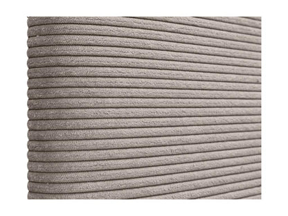 Testiera Calmetop in velluto a coste con bottoni 135x105 con gambe del letto 120/135/140 - Marrone 21968LUWK