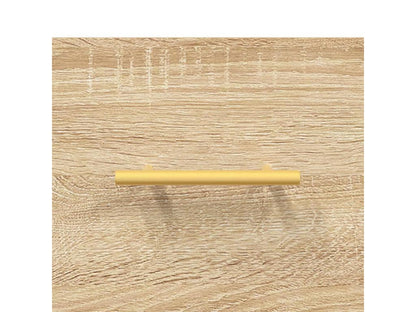 Credenza in rovere, Maisonpuretop, 69,5x34x180 cm, legno ingegnerizzato, 09231JENE