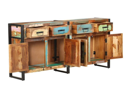 Credenza 172x35x80 cm Legno massello di recupero 55971RVUN