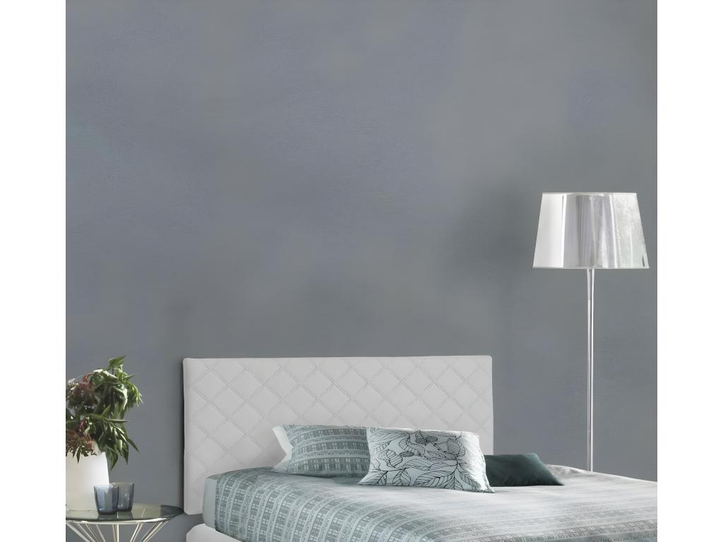 Misura letto Artvivrestore, Testiera a muro Artvivrestore in ecopelle, Made in Italy, adatta per letto Artvivrestore misura 130x60 cm, Bianco, 59773KDCC