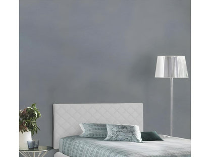 Misura letto Artvivrestore, Testiera a muro Artvivrestore in ecopelle, Made in Italy, adatta per letto Artvivrestore misura 130x60 cm, Bianco, 59773KDCC