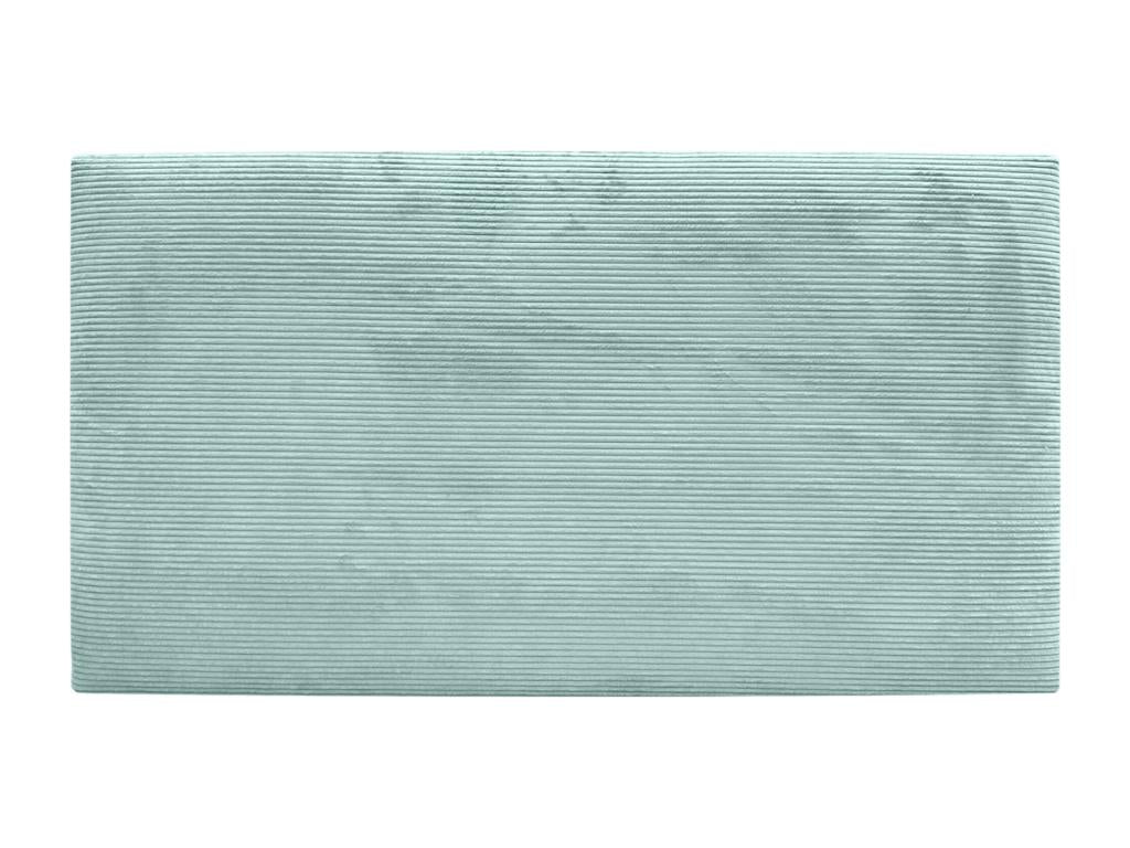 Testiera in velluto a coste tinta unita Maisonpuretop 90x50cm per letti da 80/90cm - Verde Maisonpuretop 06125OPKS