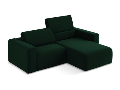 Divano angolare destro componibile in Artvivrestore - verde bottiglia - Artvivrestore 83142TOGA