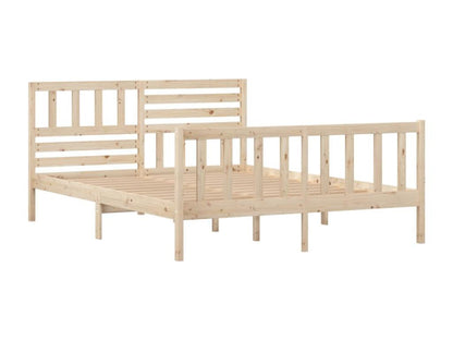 Struttura letto in legno massello senza materasso 69670RAUV