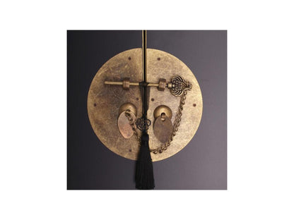 Armadio nero a 4 ante e 3 cassetti, stile cinese - PEKIN 03644JMUA