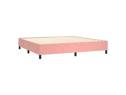 Base letto Maisonpuretop con materasso, Rose 200x200 Velvet 94104EWOW
