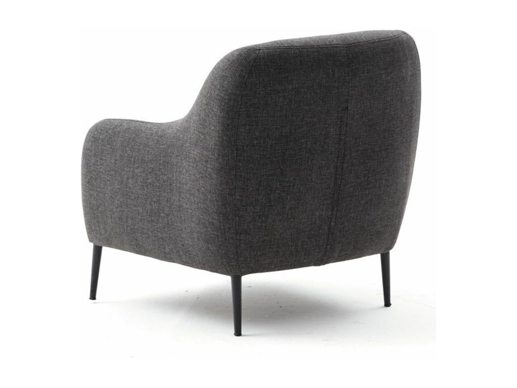 Poltrona Maisonpuretop, tessuto antracite, 39831RBIE