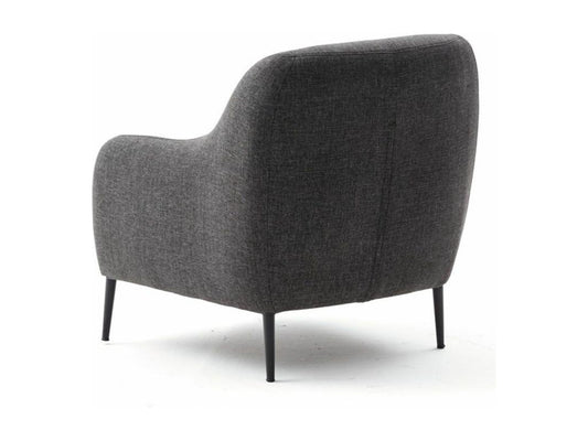 Poltrona Maisonpuretop, tessuto antracite, 39831RBIE