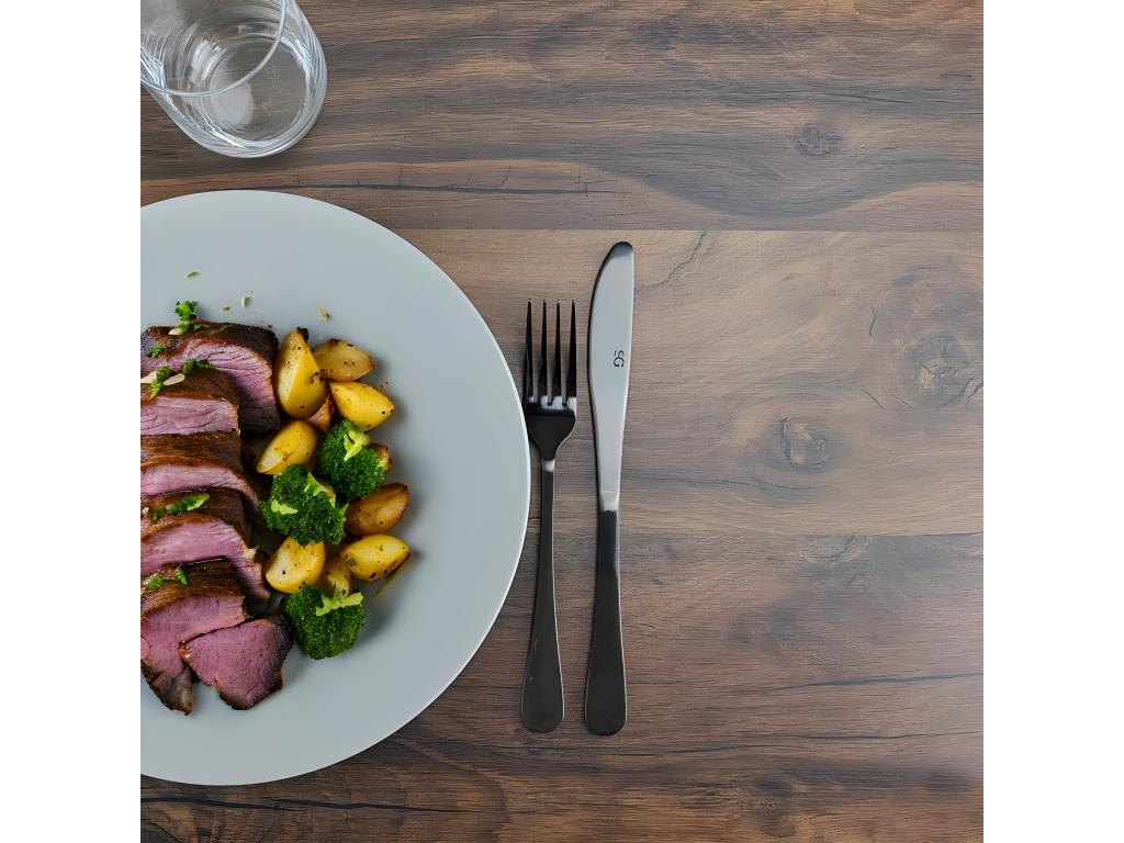 Tavolo alto 60x60cm - Rovere rotondo Hunton modello 06872XUPZ