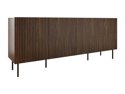 Calmetop 101 Walnut Buffet - Nero 81x201x42cm Calmetop - Laminato 23164BNKT