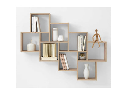 Mensola da parete di design Artvivrestore 120 cm naturale 30490VDZJ