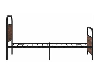 Struttura letto senza materasso 90x200cm rovere marrone legno ingegnerizzato 65214LDTU