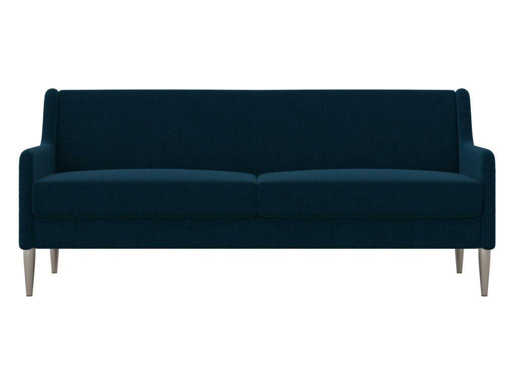 Maisonpuretop - Divano 3 posti in tessuto blu 63961UFMV