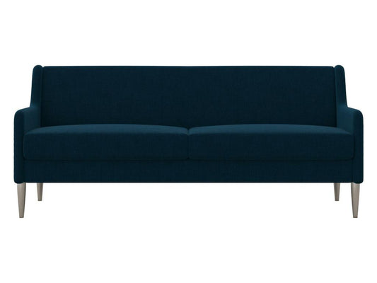 Maisonpuretop - Divano 3 posti in tessuto blu 63961UFMV