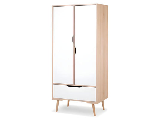 Artvivrestore di Artvivrestore Culla e armadio bianchi per neonati 41028UAAC