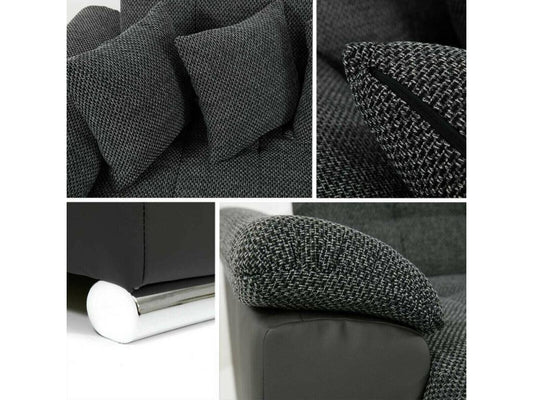 Divano angolare Artvivrestore 114, verde, funzione letto, contenitore per biancheria da letto, 348x205x76cm, 10764TVAH