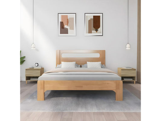 Comodini Calmetop Oak 2 pezzi 50x46x50cm Legno ingegnerizzato 73668POCP