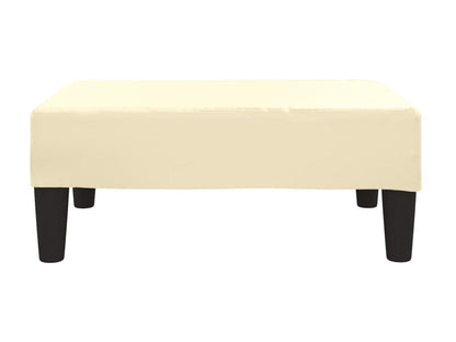 Poggiapiedi Crema 78x56x32 Similpelle 2 39825ZHKU