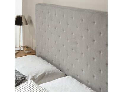 Artvivrestore Testiera 160x60 cm Grigio spessore 8 cm 98834EBNM