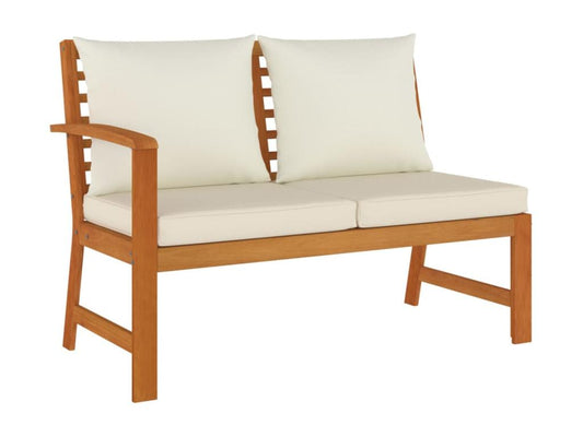 Set da pranzo da giardino Calmetop da 6 pezzi con cuscini, legno, 55533GMOK