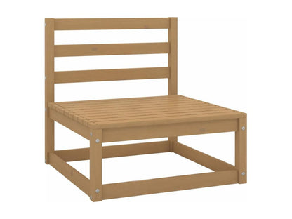 Set di mobili da giardino da 10 pezzi, legno di pino massiccio, 59868OUUZ