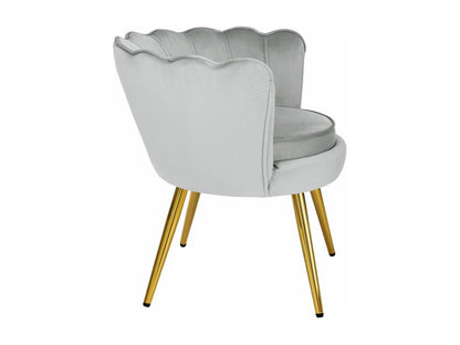 Poltrona Artvivrestore 319, grigio, 75x76x72cm, imbottita, gambe in metallo, 42431KEHJ