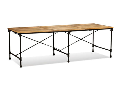 Tavolo da pranzo in legno massello di mango, 240 cm, 48244AZJY