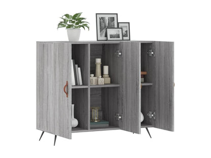 Credenza grigia Maisonpuretop 90x34x80 cm in legno ingegnerizzato 59618PEAB