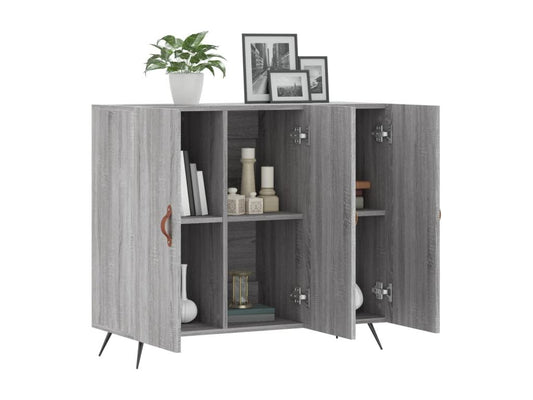 Credenza grigia Maisonpuretop 90x34x80 cm in legno ingegnerizzato 59618PEAB