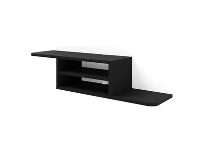 Nidchicshop Mobile TV a parete - Nero - L 90 cm 32799OVMZ