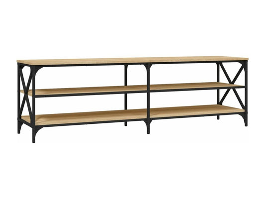 Mobile TV Artvivrestore in rovere, 160x40x50 cm, legno ingegnerizzato, 99174YEIJ