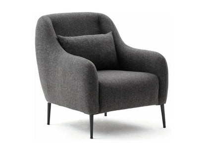 Poltrona Maisonpuretop, tessuto antracite, 39831RBIE