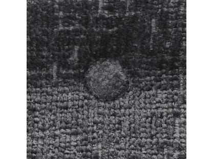 Testiera in lana naturale Maisonpuretop con bottoni 135x50cm per letti da 120/135cm - Grigio scuro 83285XCOM